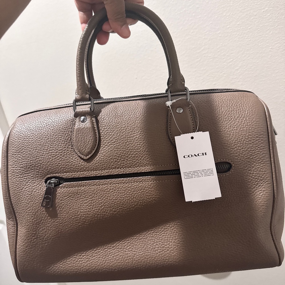 🤎BRAND NEW Coach Rowan Large Satchel Bag soft leather🤎 - Picture 15 of 16